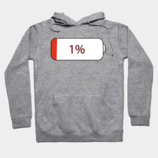 1% is enough Hoodie